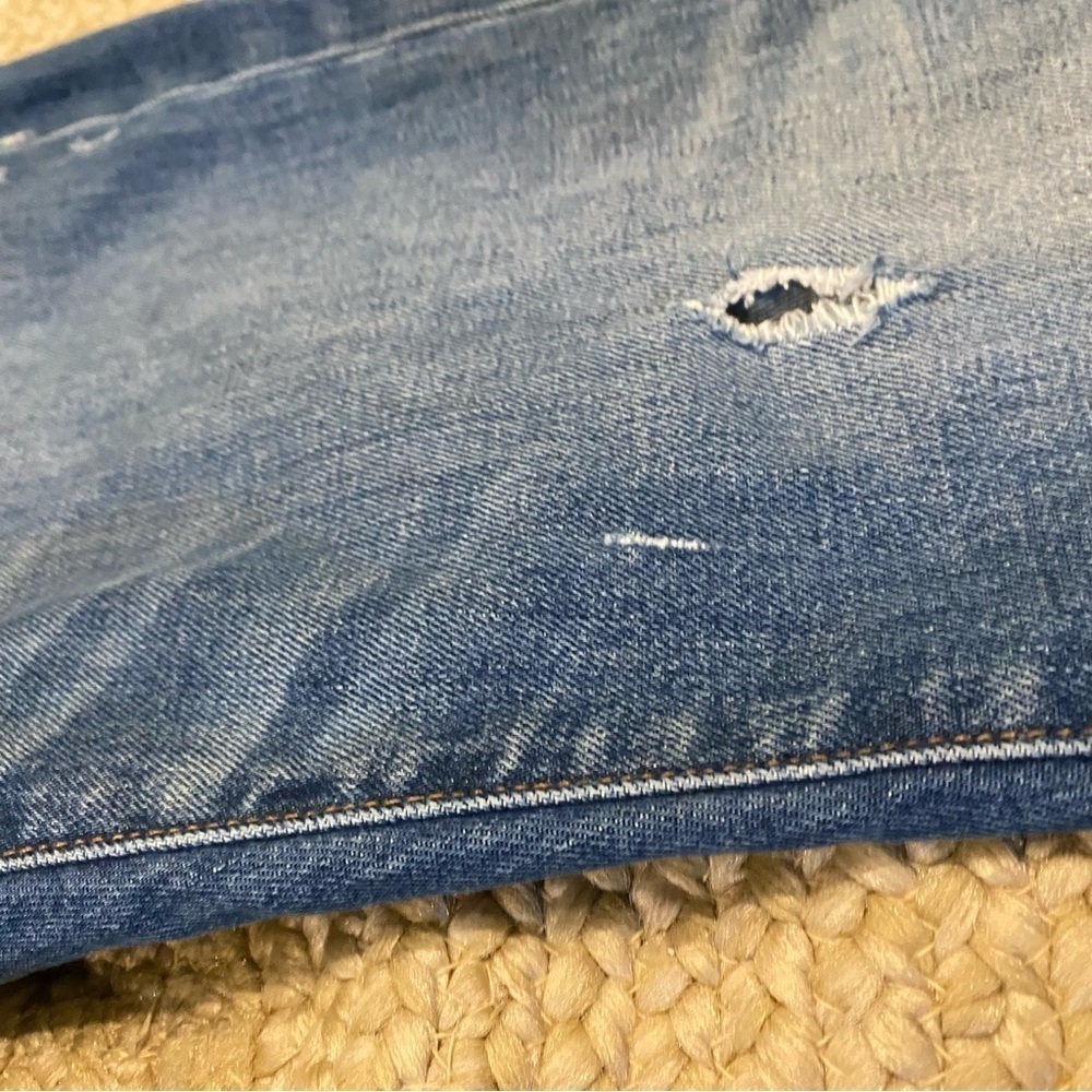 Madewell slim boy jeans denim women’s 25 - Picture 5 of 10